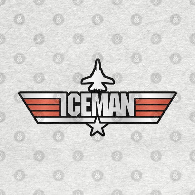 Top Gun Style - Iceman by RetroCheshire